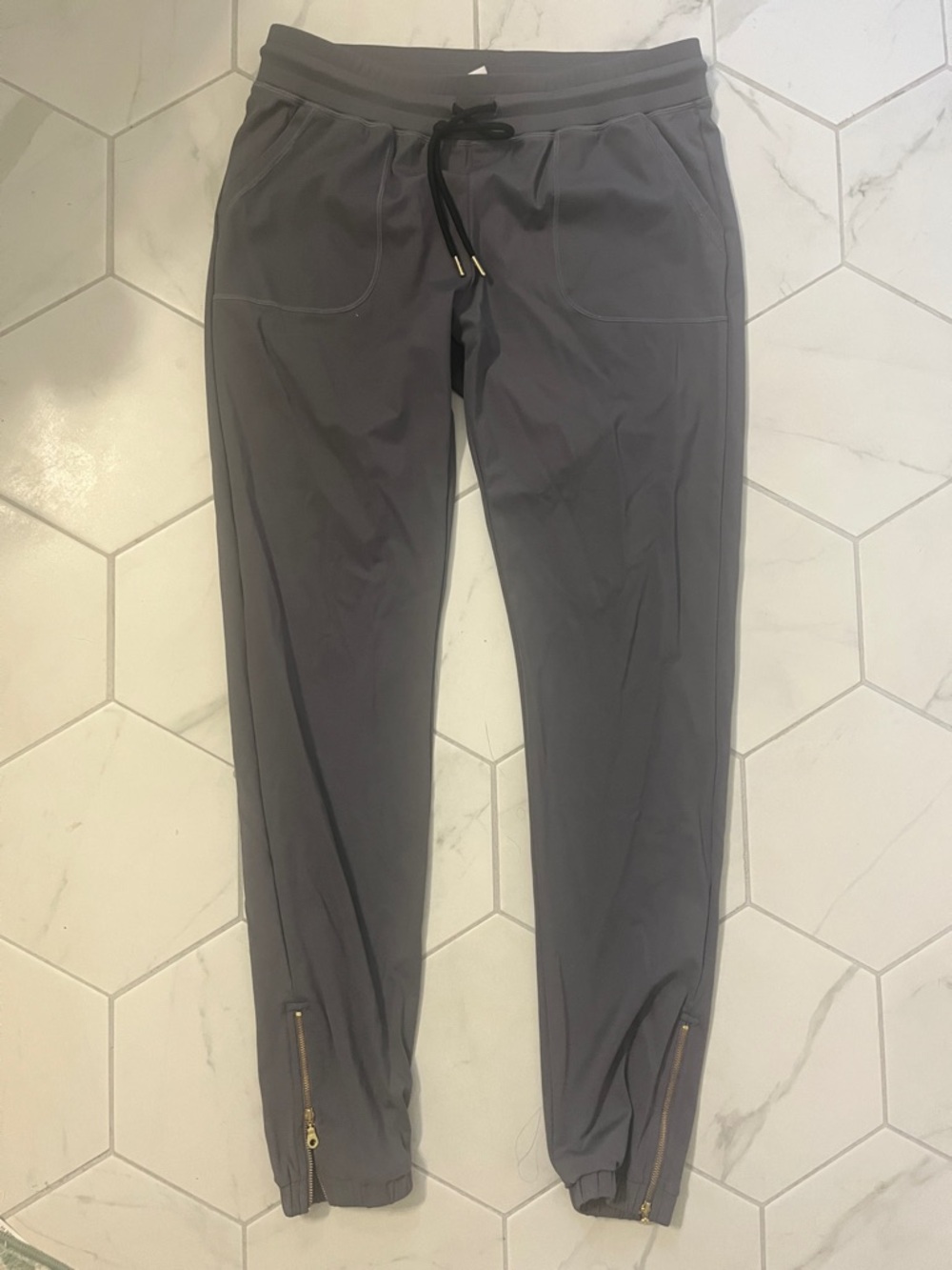 ZYIA Active grayish Purple High-Waist Leggings